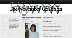 Desktop Screenshot of november.org