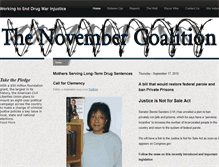 Tablet Screenshot of november.org